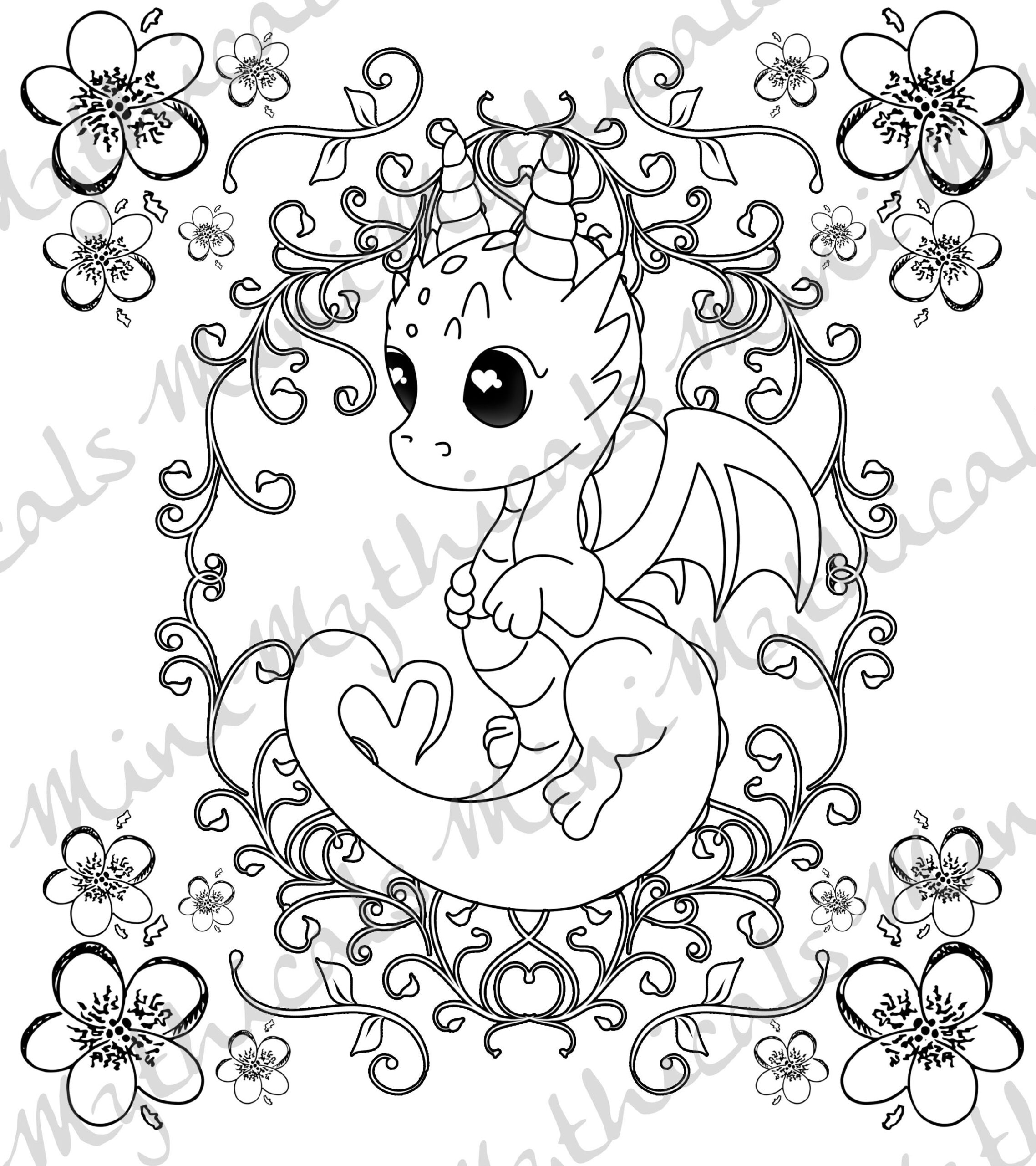 Printable Coloring Pages Of Mythacail Creaters