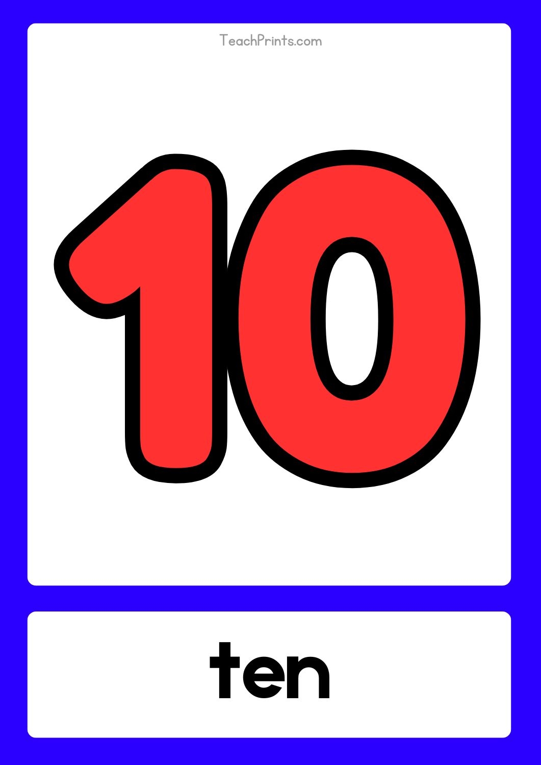 Numbers Flashcards Numbers 1 100 Free Printables Teach Prints