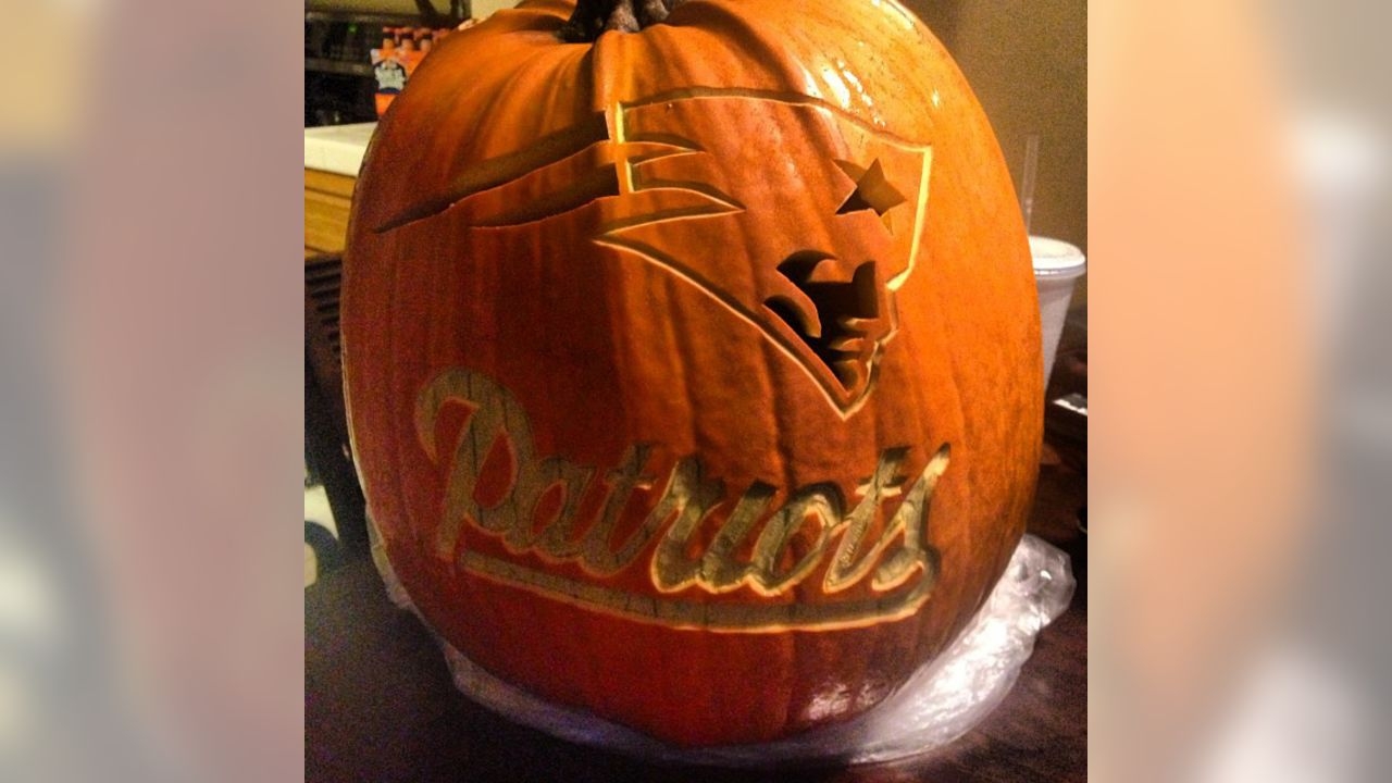 Pumpkin New England Patriots Printable Pattern
