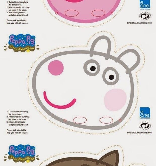 Peppa Pig Free Printable Party Mini Kit
