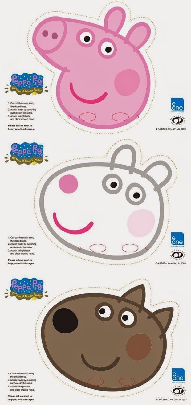 Peppa Pig Free Printable Party Mini Kit 