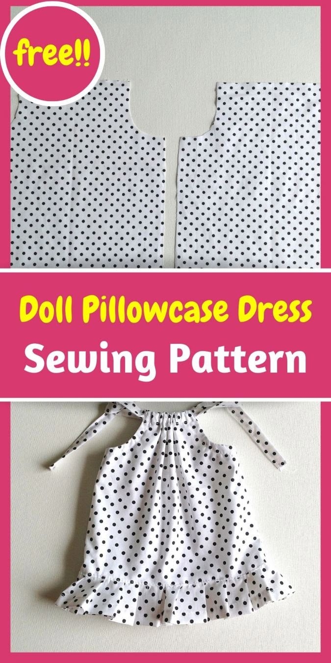 Pillowcase Dress Pattern For Dolls Sew Crafty Me