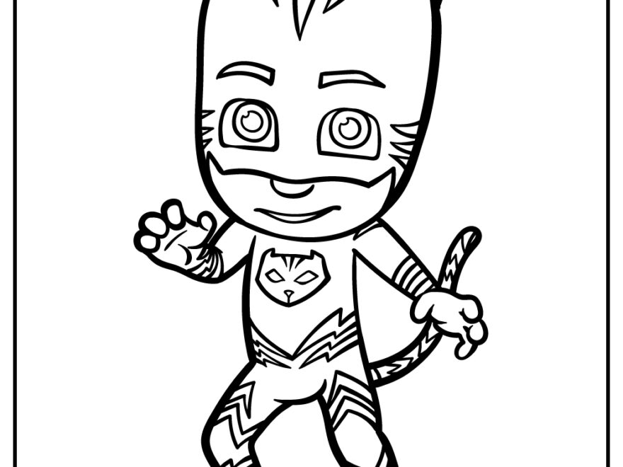 PJ Masks Coloring Pages 100 Free Printables
