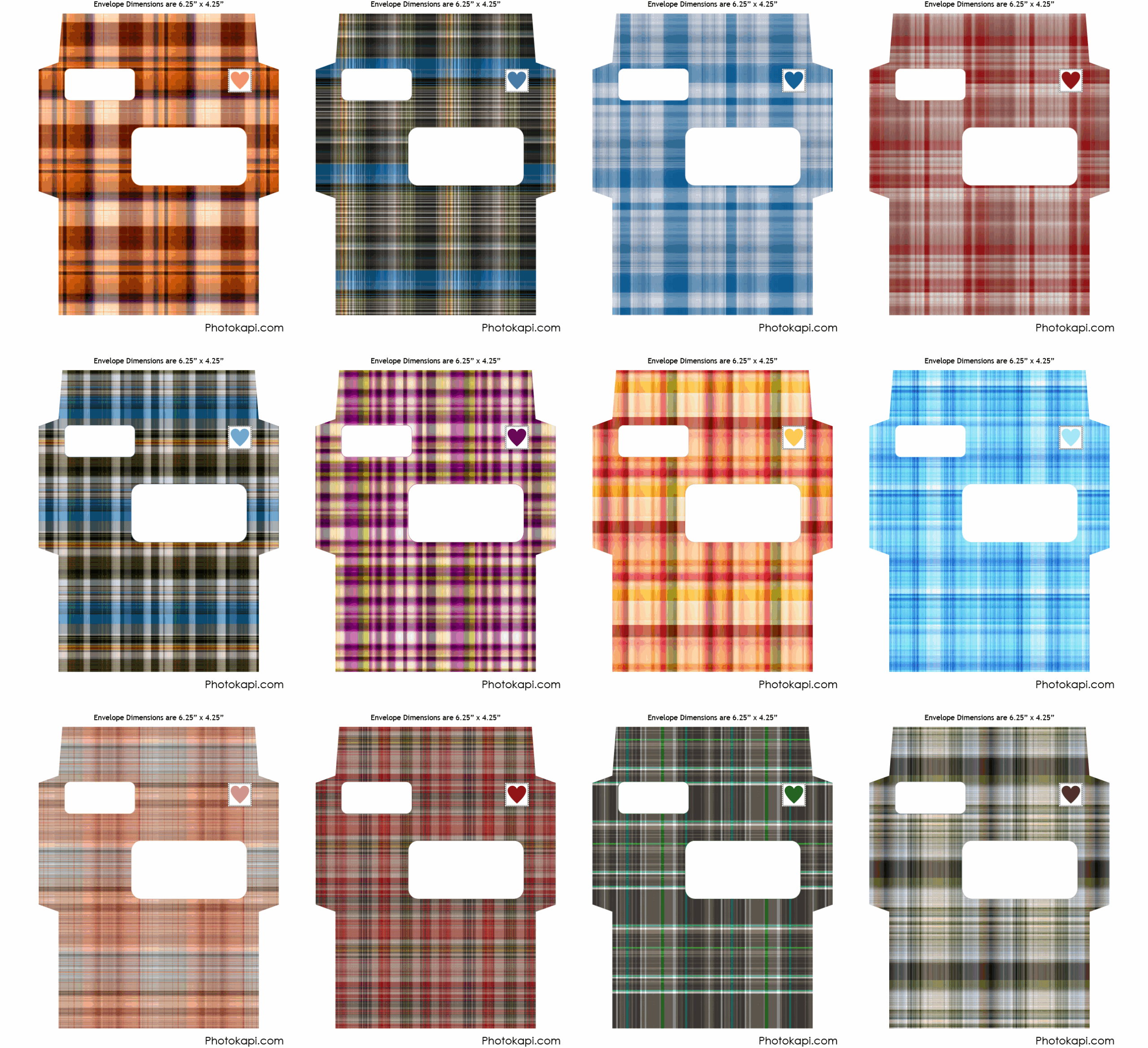 Free Printable Envelope Patterns