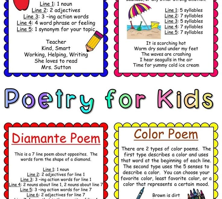 Poetry For Kids