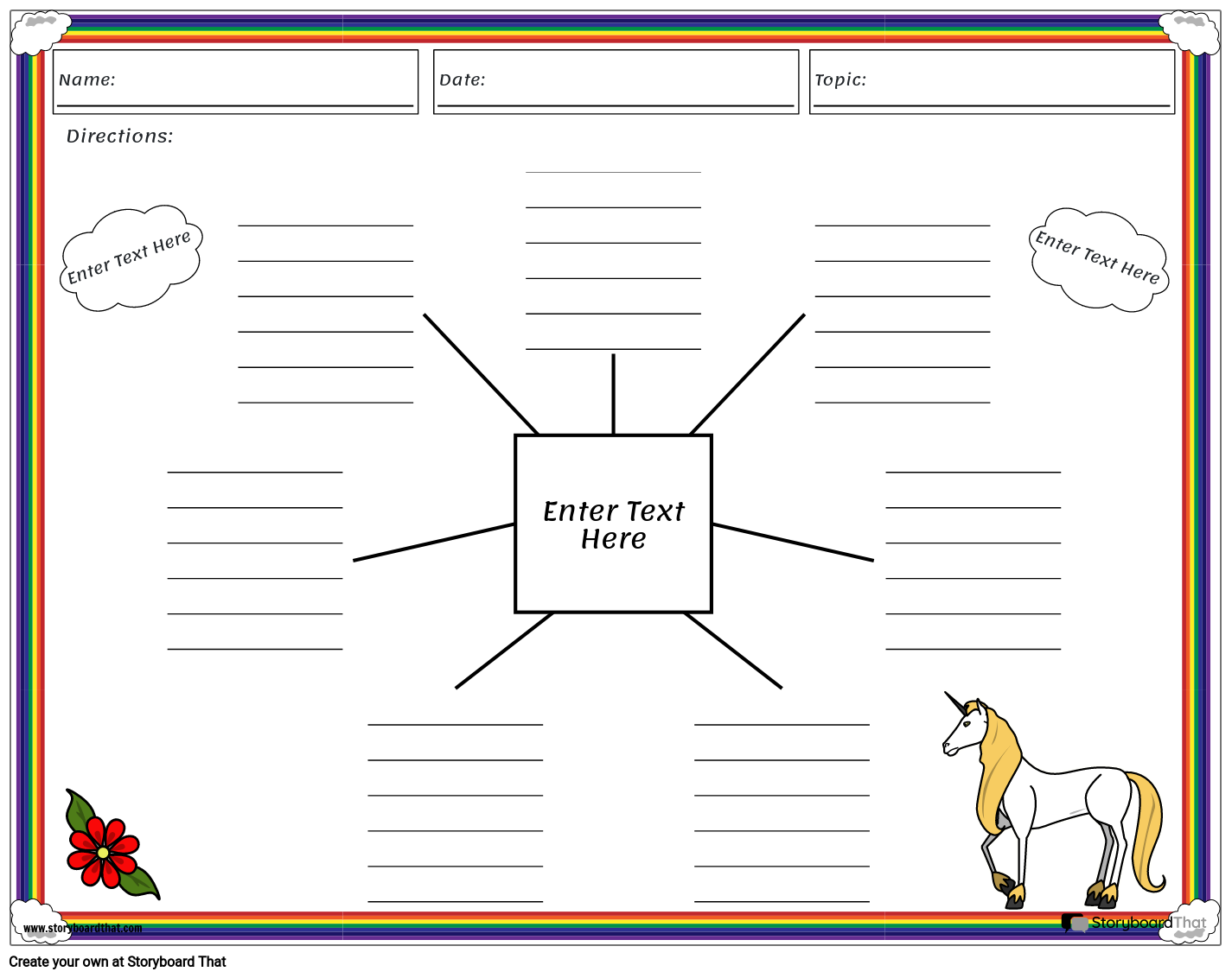 Prewriting Worksheets Free Templates By Storyboard That