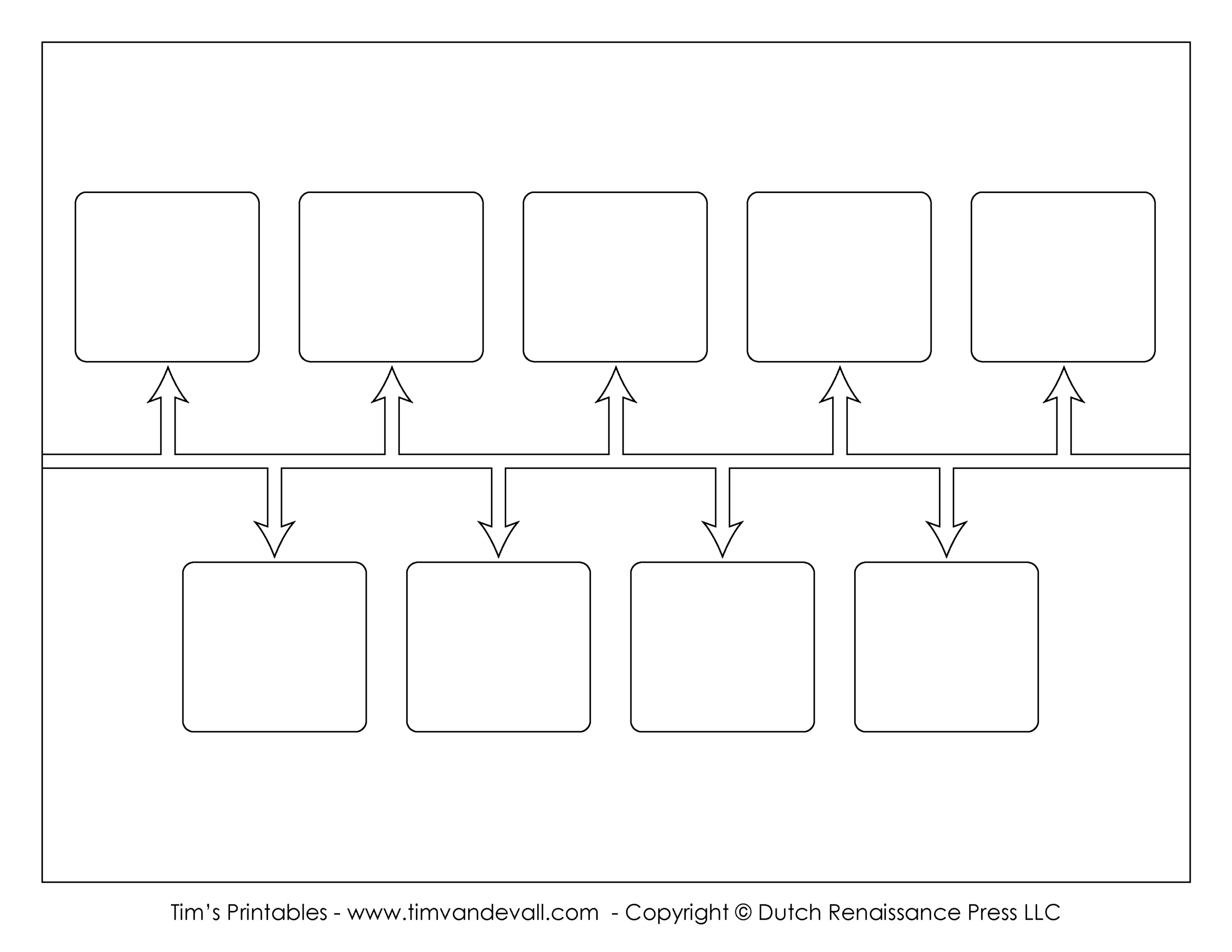 Printable Blank Timeline Tim s Printables