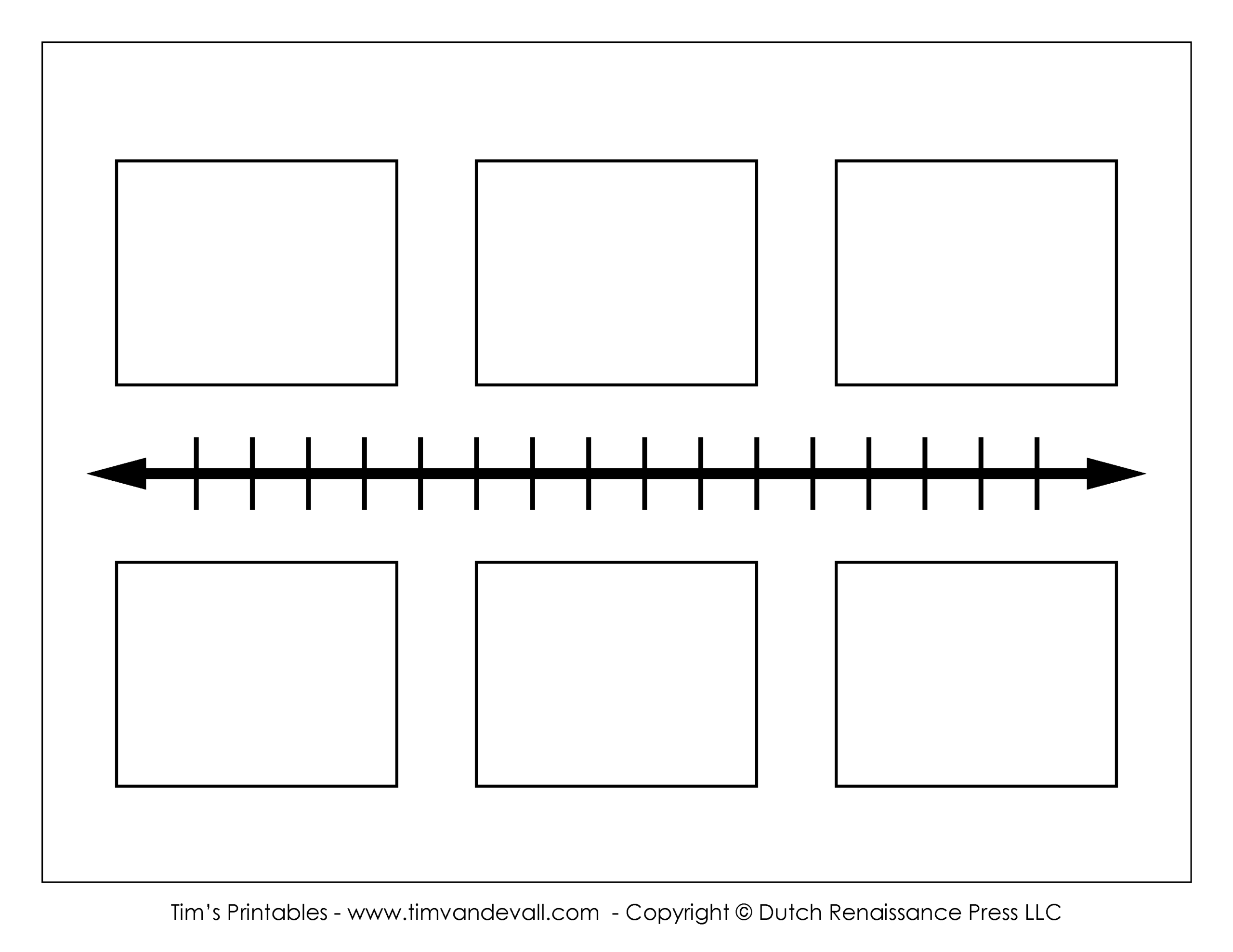 Printable Blank Timeline Tim s Printables