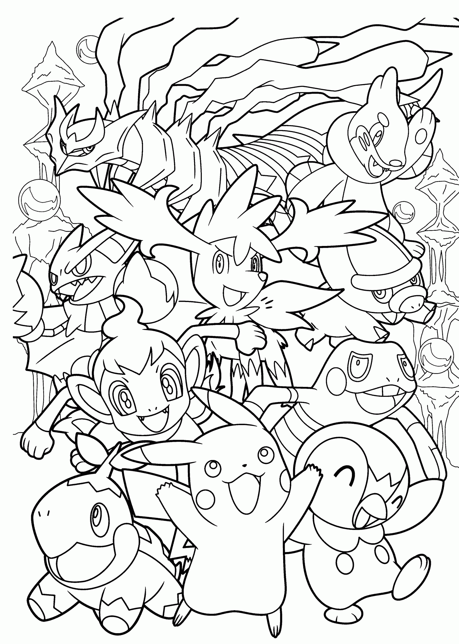 Pokemon Coloring Book Printable