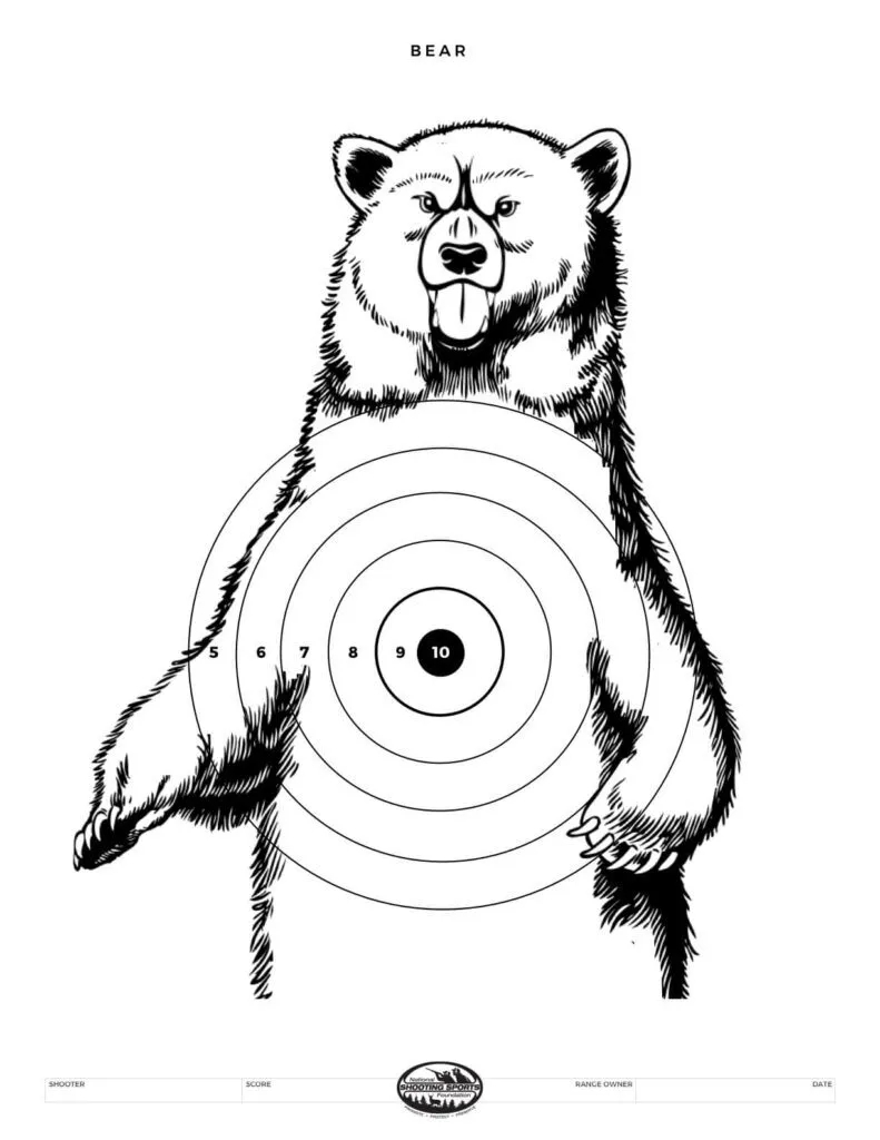 Full Page Printable Shooting Targets Free