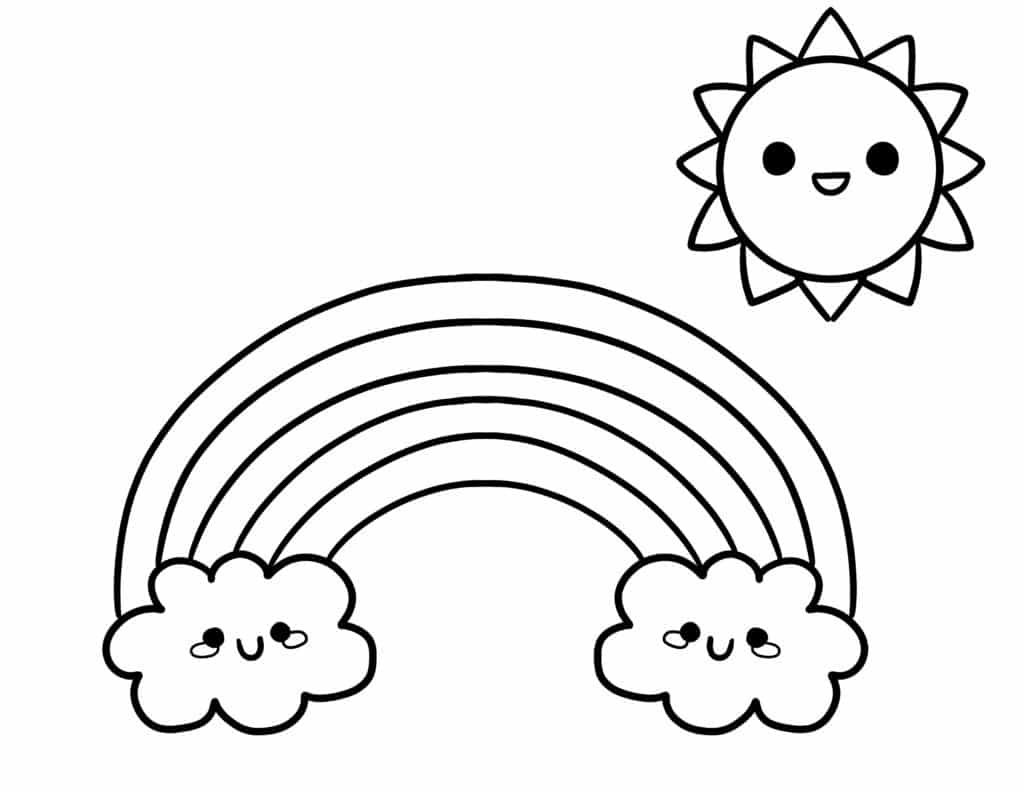 Printable Simple Coloring Pages For Adults And Kids