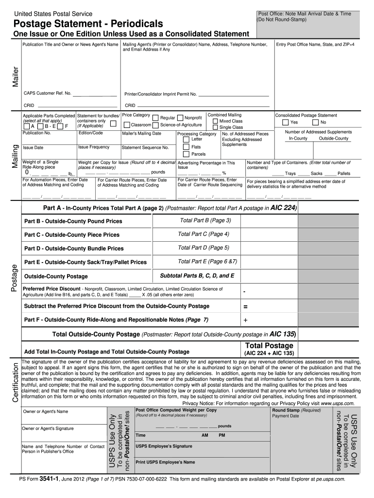 Ps Form 3546 Fill Out Sign Online DocHub