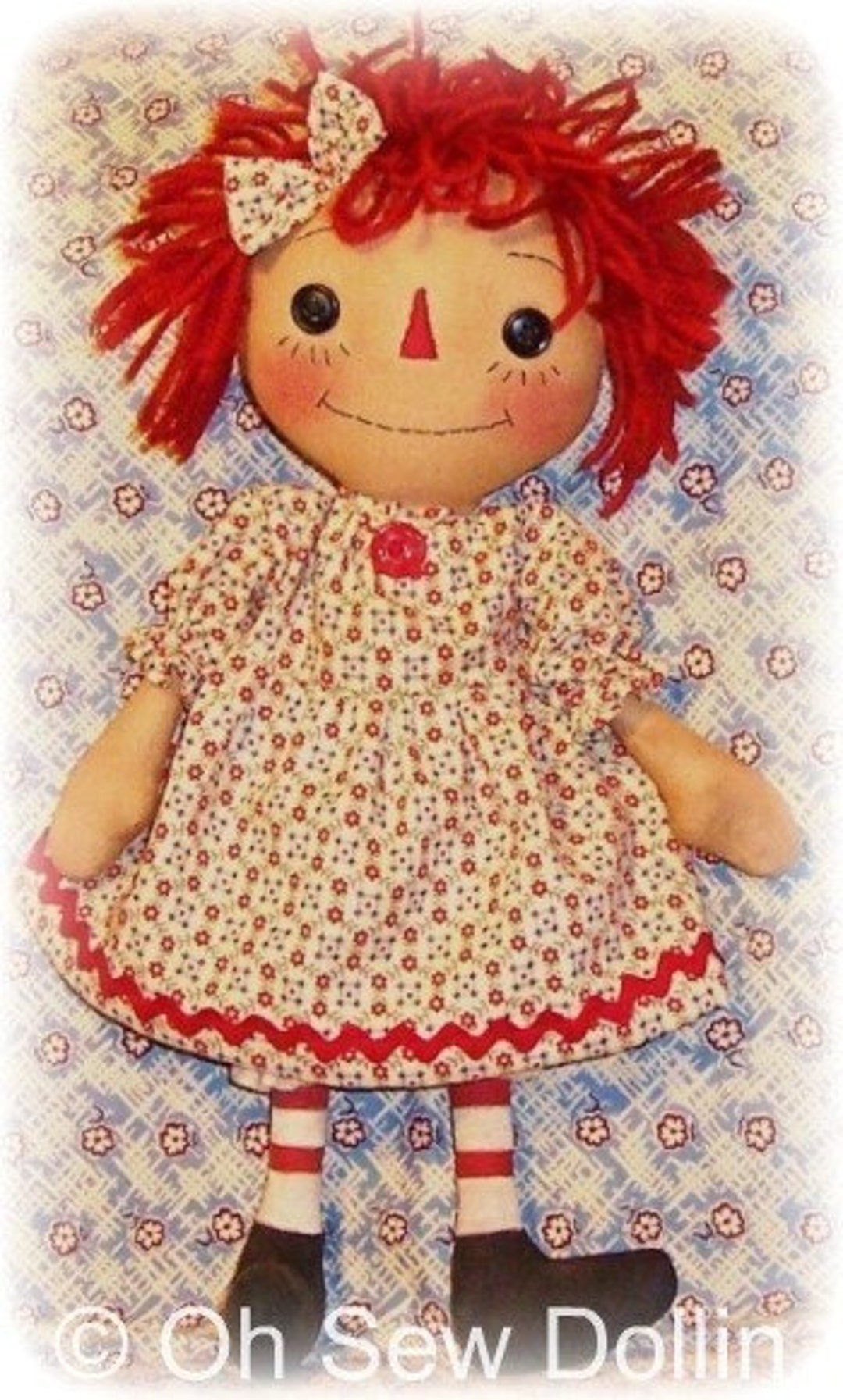 Printable Pattern Raggedy Ann