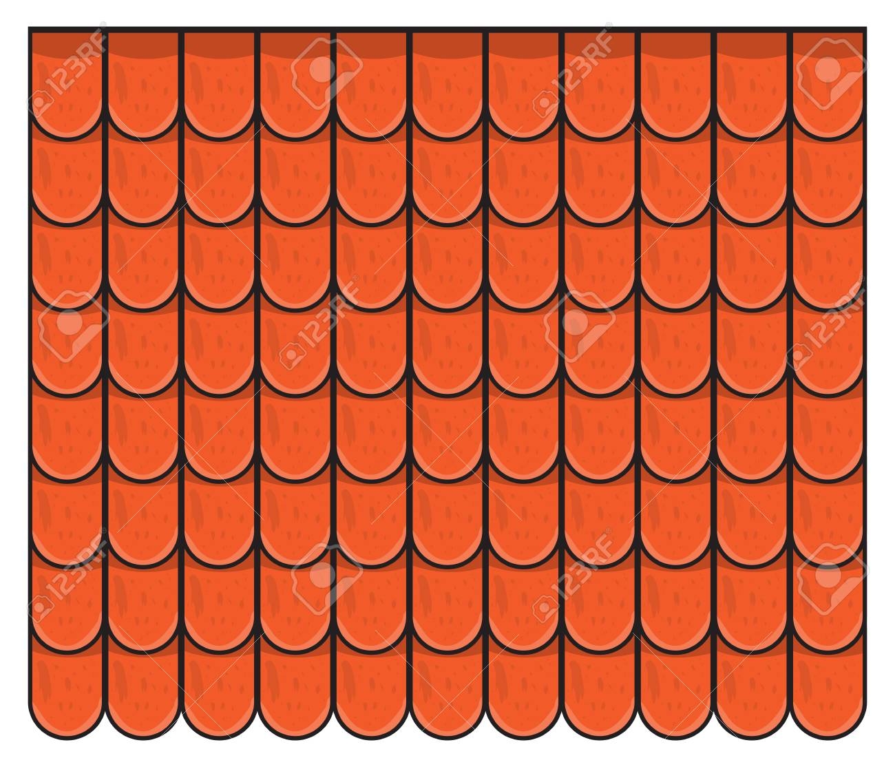 Roof Tiles Texture Beautiful Banner Wallpaper Design Illustration Royalty Free SVG Cliparts Vectors And Stock Illustration Image 82821326 
