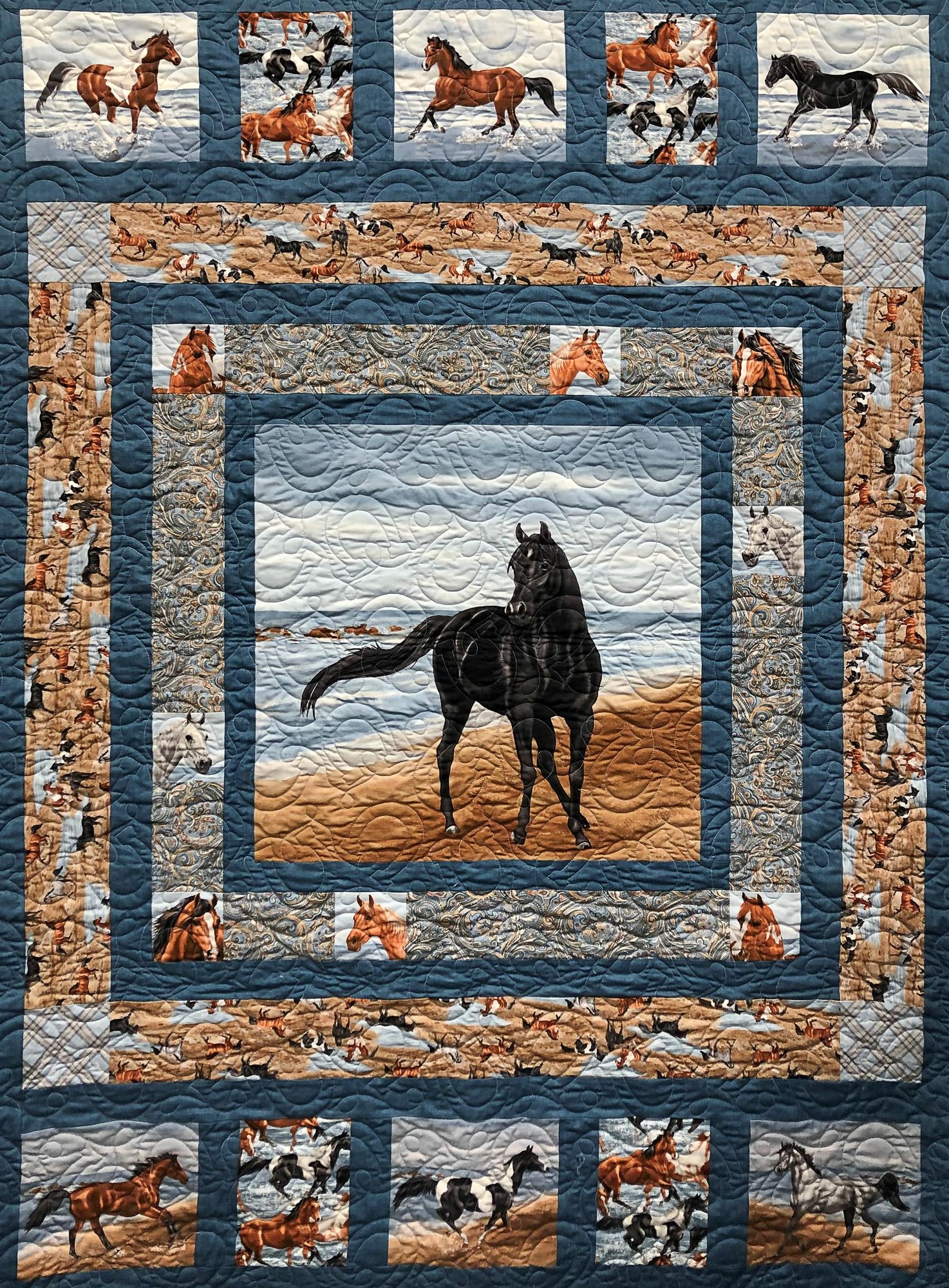 Running Free Quilt Kit