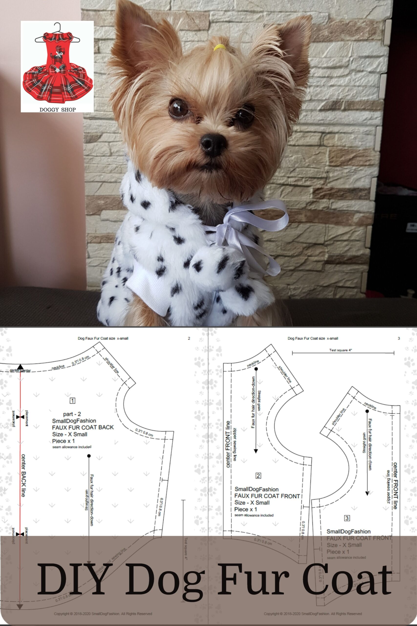 Free Printable Dog Shirt Pattern