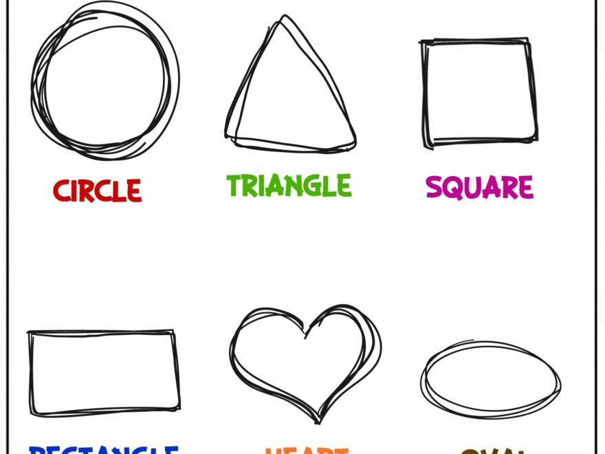 Shape Coloring Pages