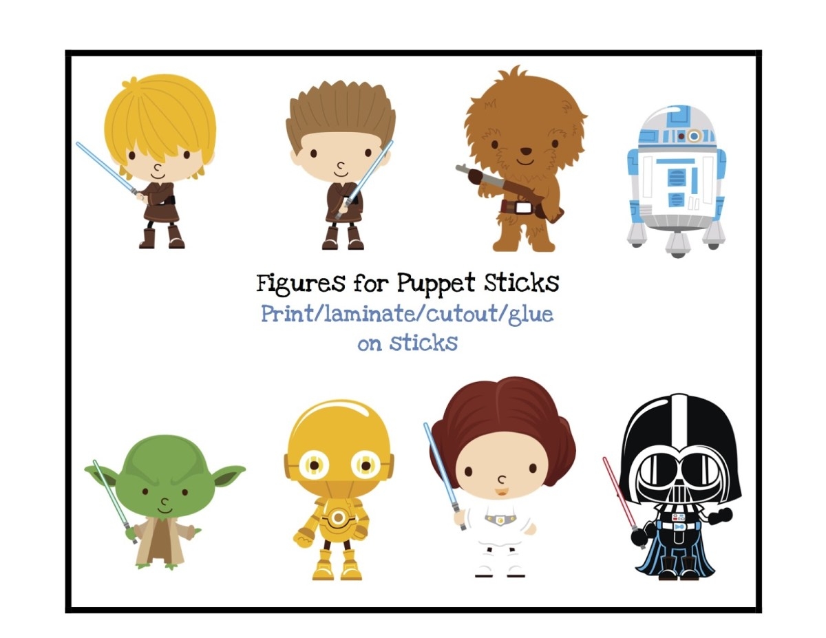 Free Printable Star Wars Characters
