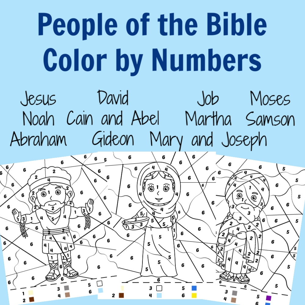 The Gospel Story By Colors Printable