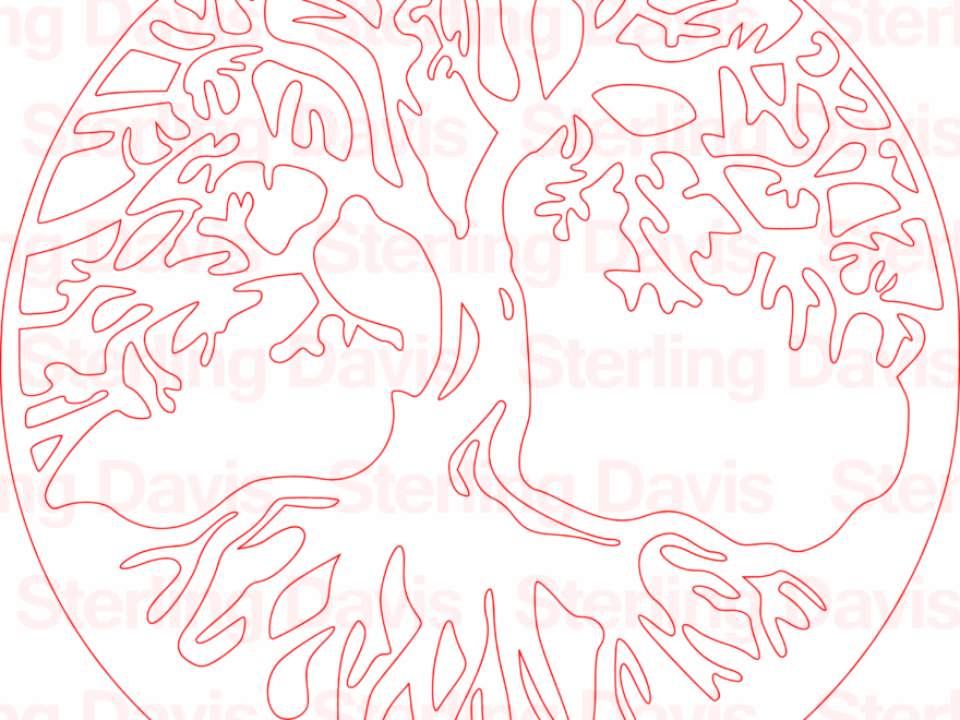 Tree Of Life Scroll Saw Pattern By Sterling Davis Maker Patterns