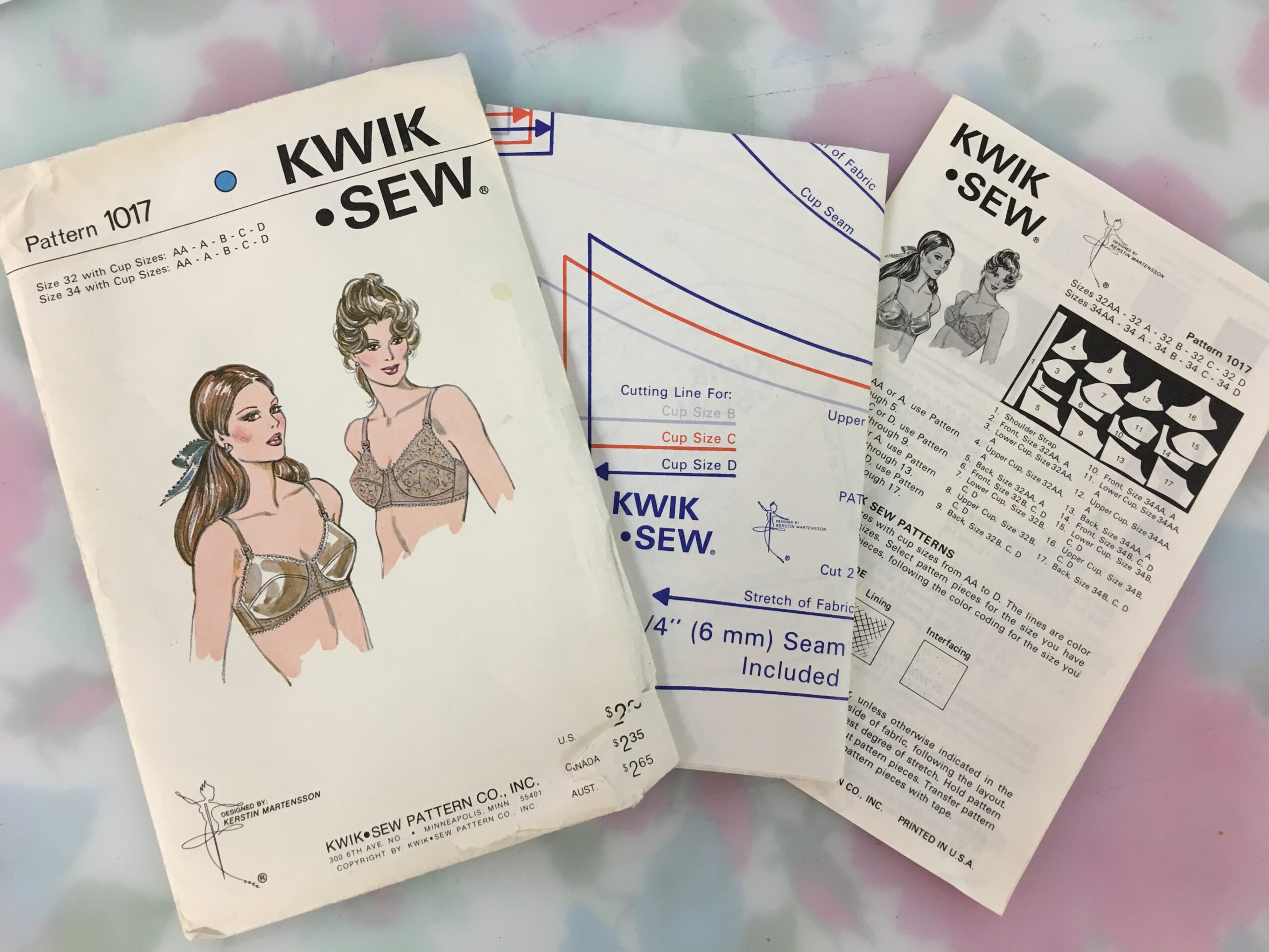Free Printable Vintage Bra Patterns