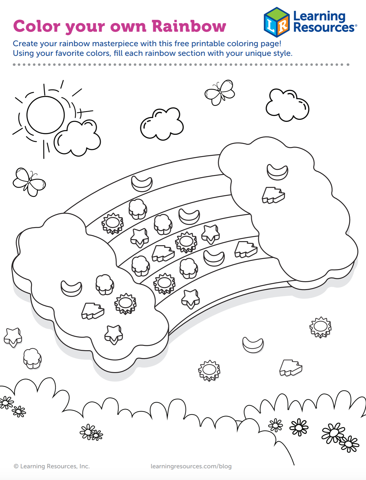 Free Printable Toddler Color Worksheets