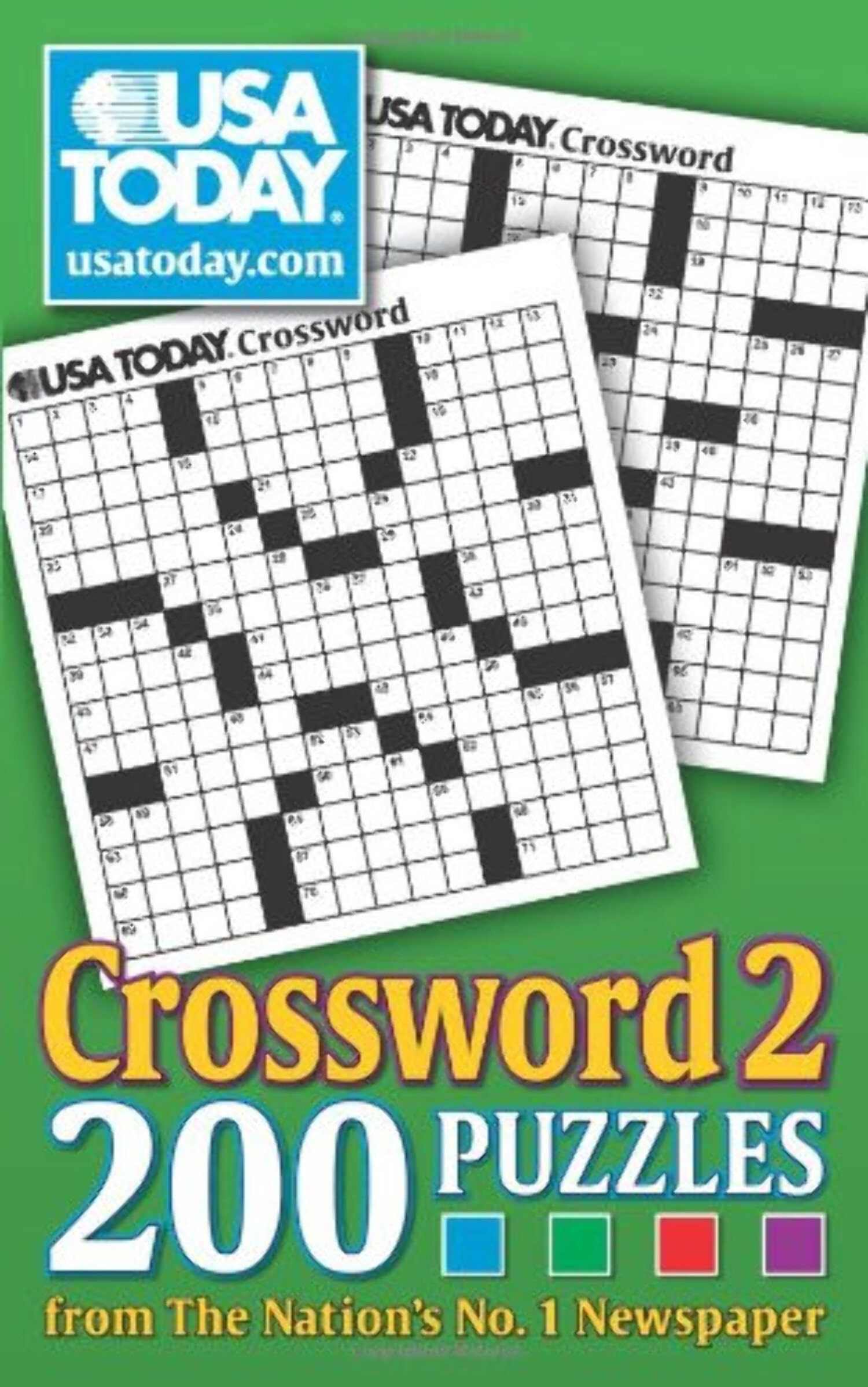 USA Today Puzzles USA TODAY Crossword 2 200 Puzzles From The Nations No 1 Newspaper Paperback Worksheets Library