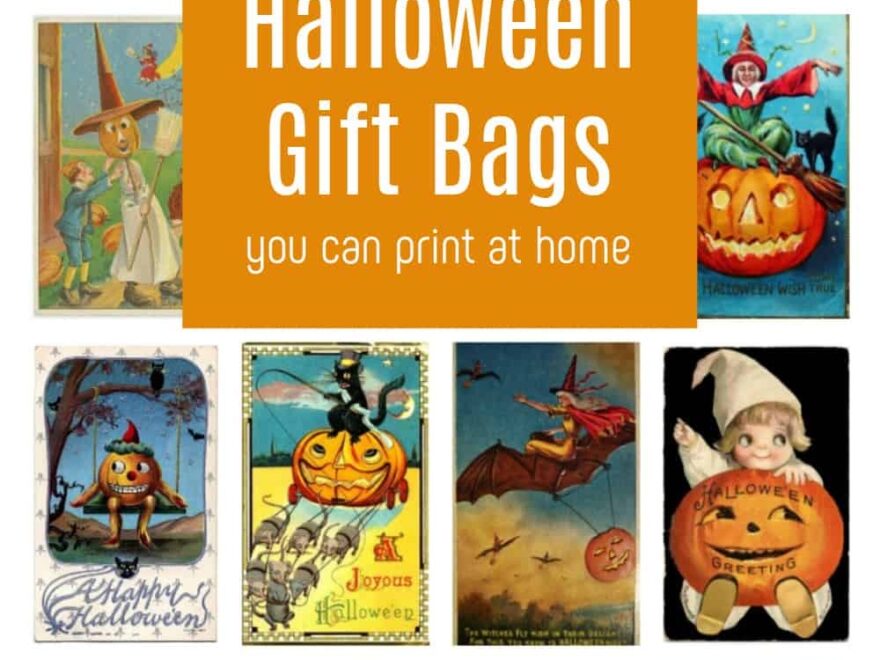 Vintage Halloween Printables Atta Girl Says