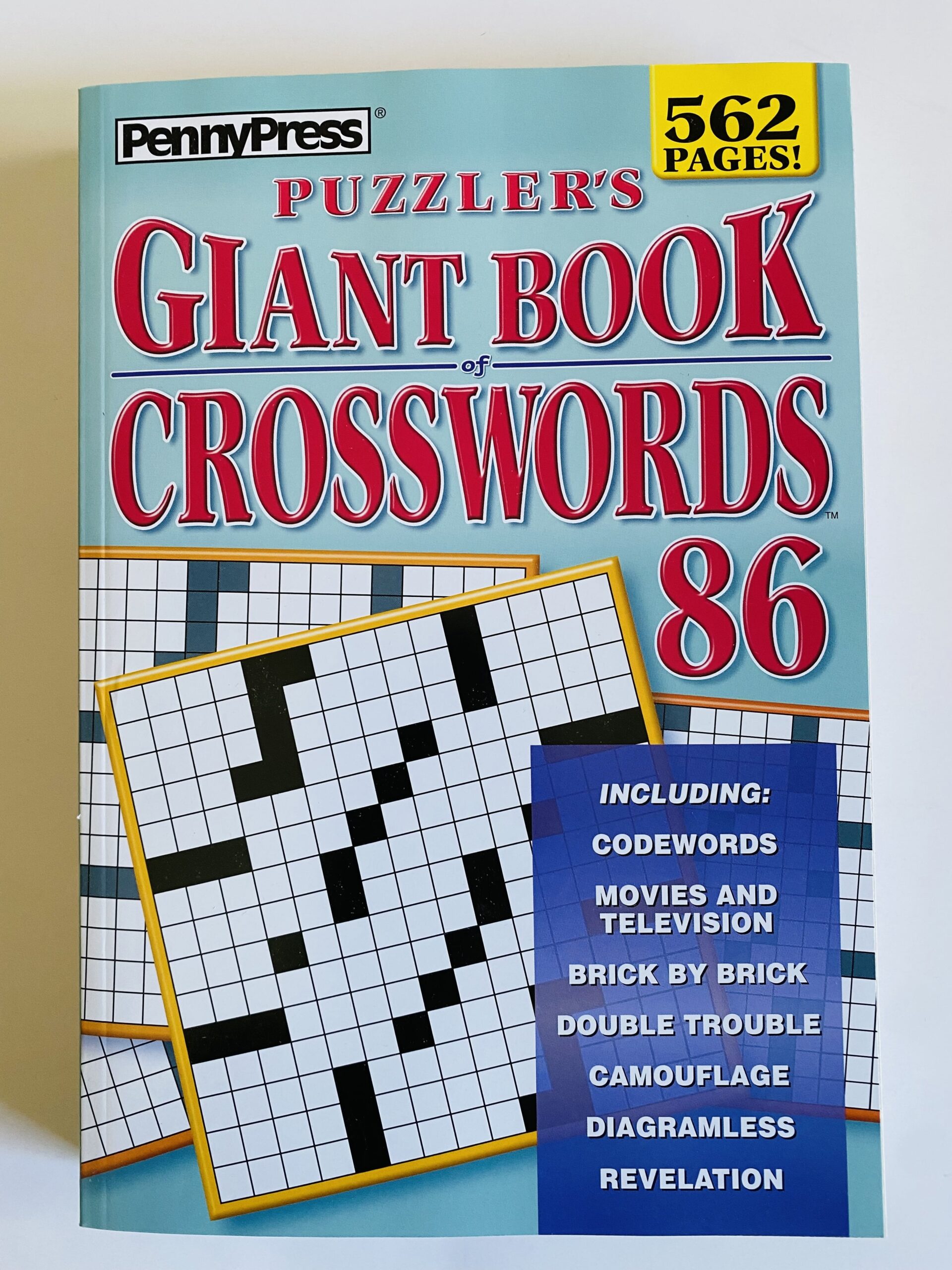 Volume 86 Of Penny Press Puzzlers Giant Book Of Crossword Puzzles Walmart