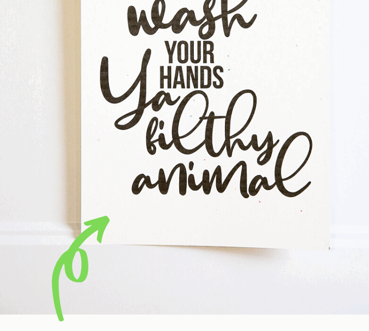 Wash Your Hands Ya Filthy Animal FREE Printable Kim Byers
