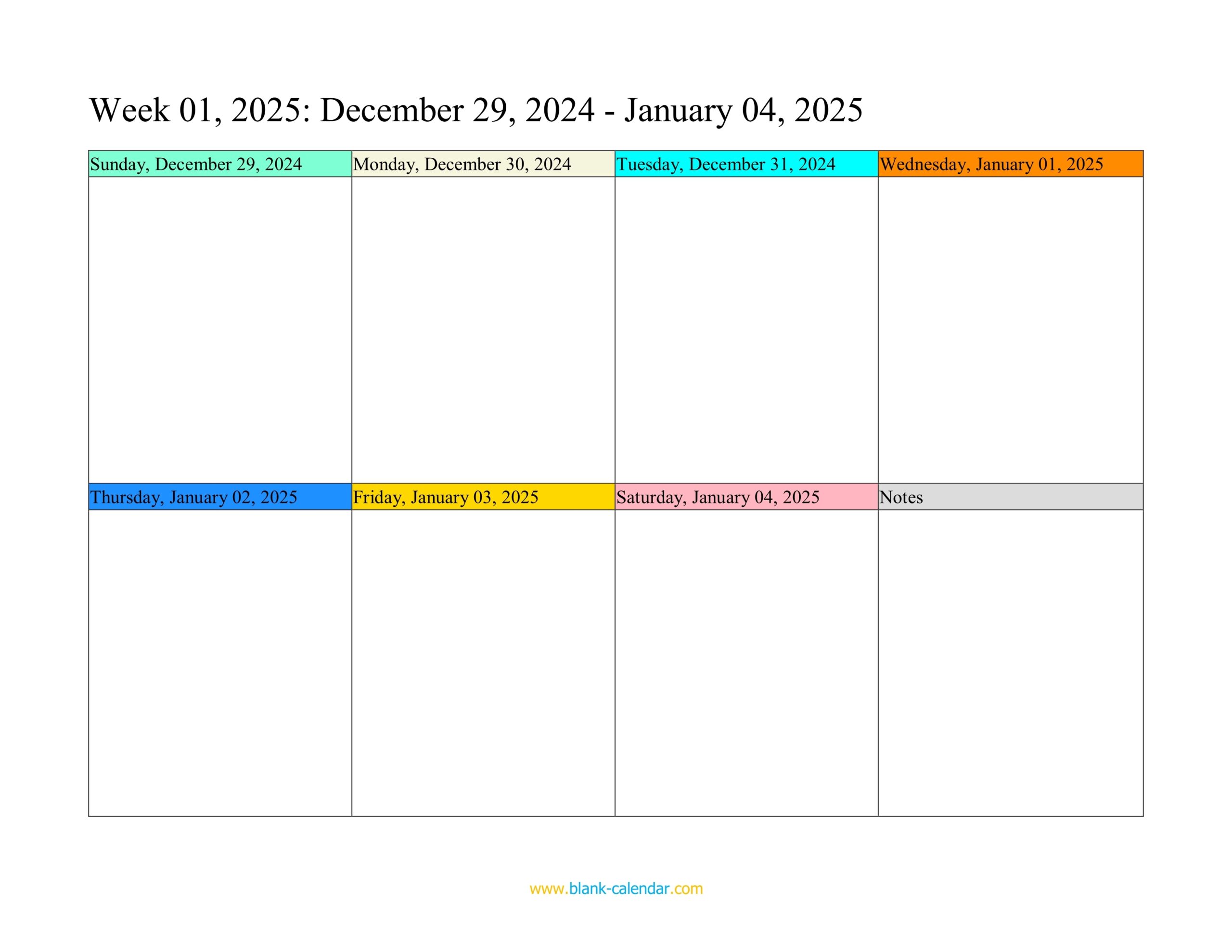 2025 Calendar Printable Calendar With Weekends