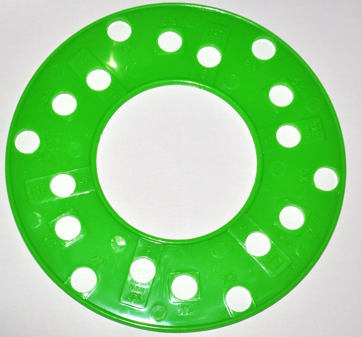 5x112 Bolt Pattern Printable Template