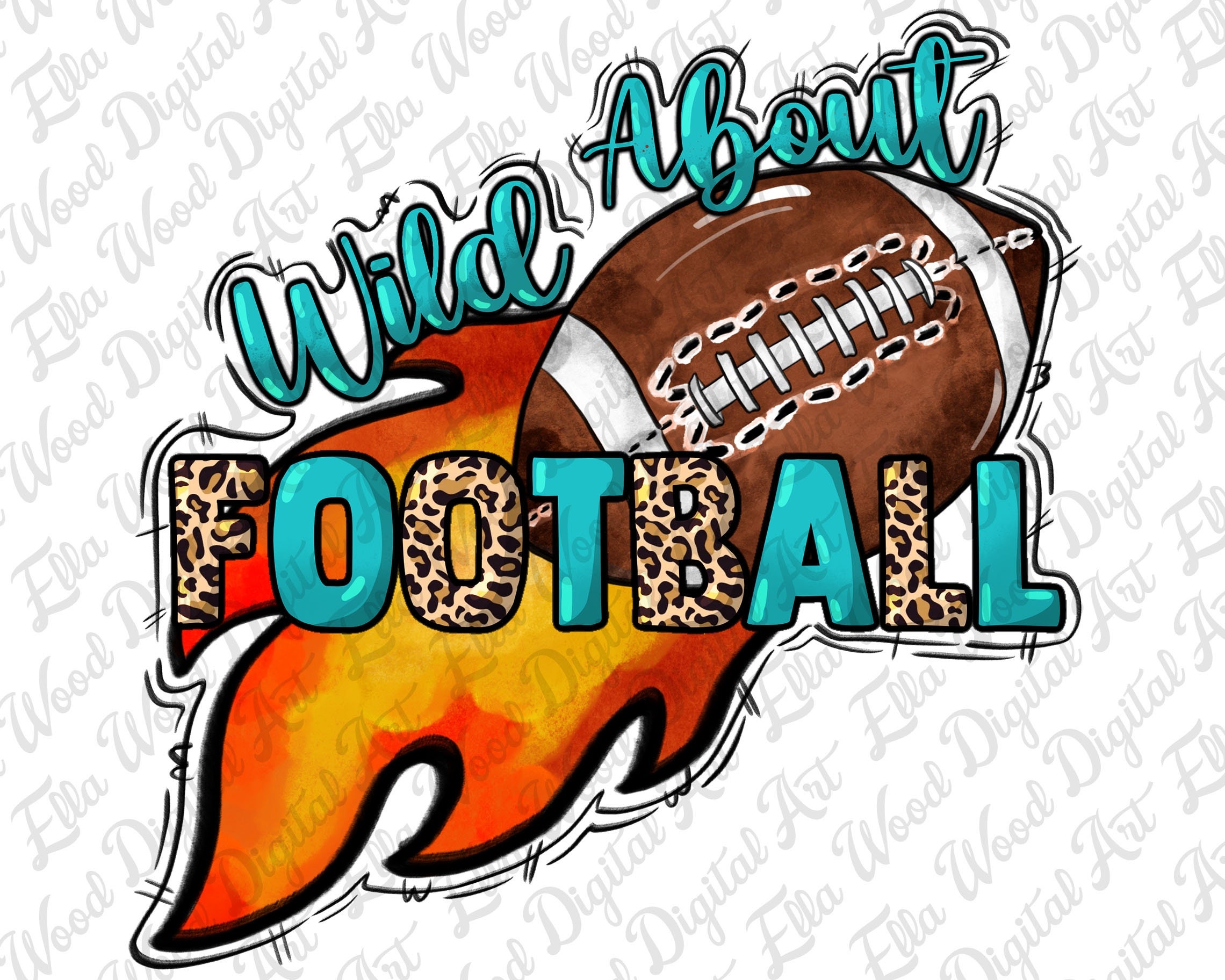 Wild About Football Png Sublimation Design Download Football Game Png American Football Png Sport Png Sublimate Designs Download Etsy