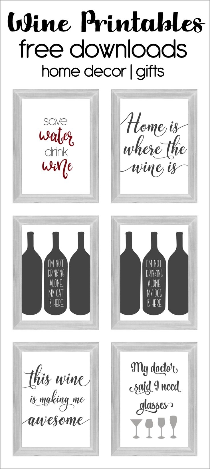 Wine Printables Free Download