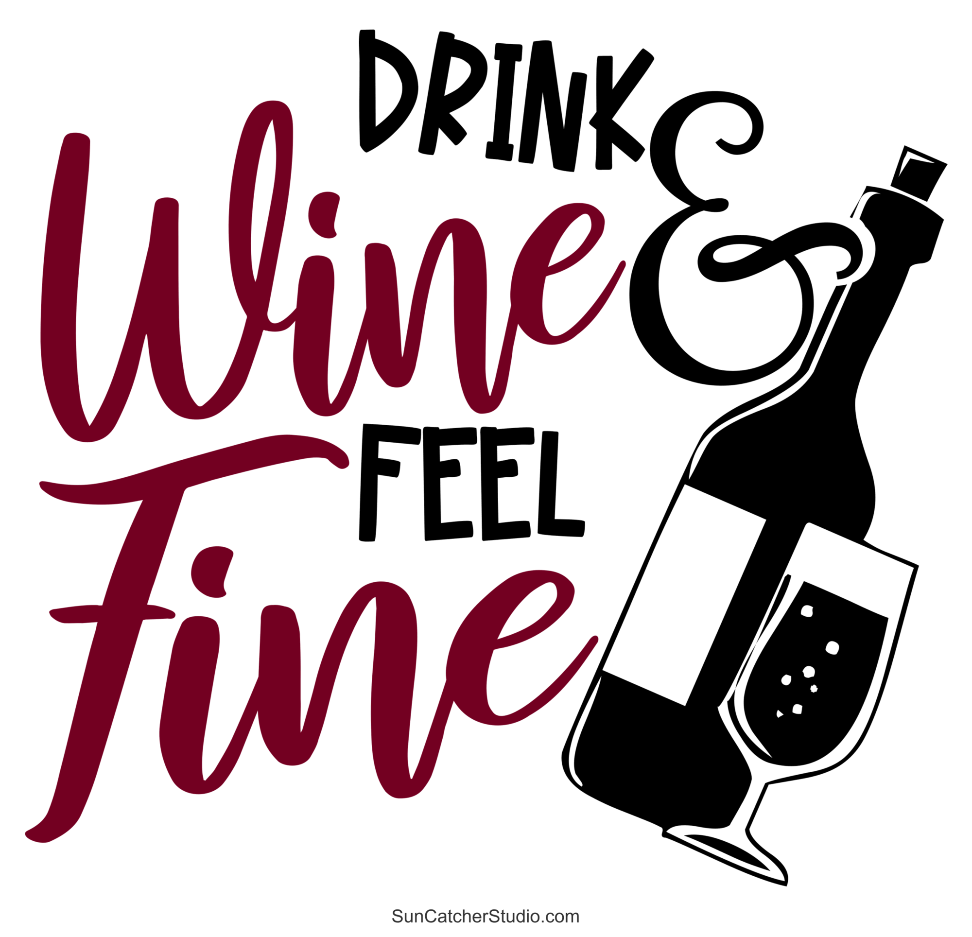 Wine Quotes Funny Sayings Free SVG Clipart Designs Free Printables Monograms Design Tools Patterns DIY Projects