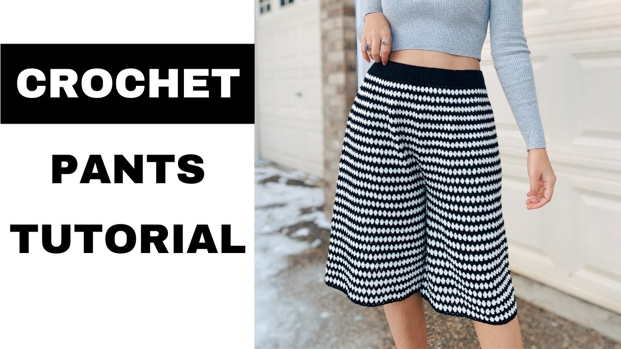 Women s Crochet Pants Pattern Free Crochet Patterns For Modern Crochet Clothes YouTube