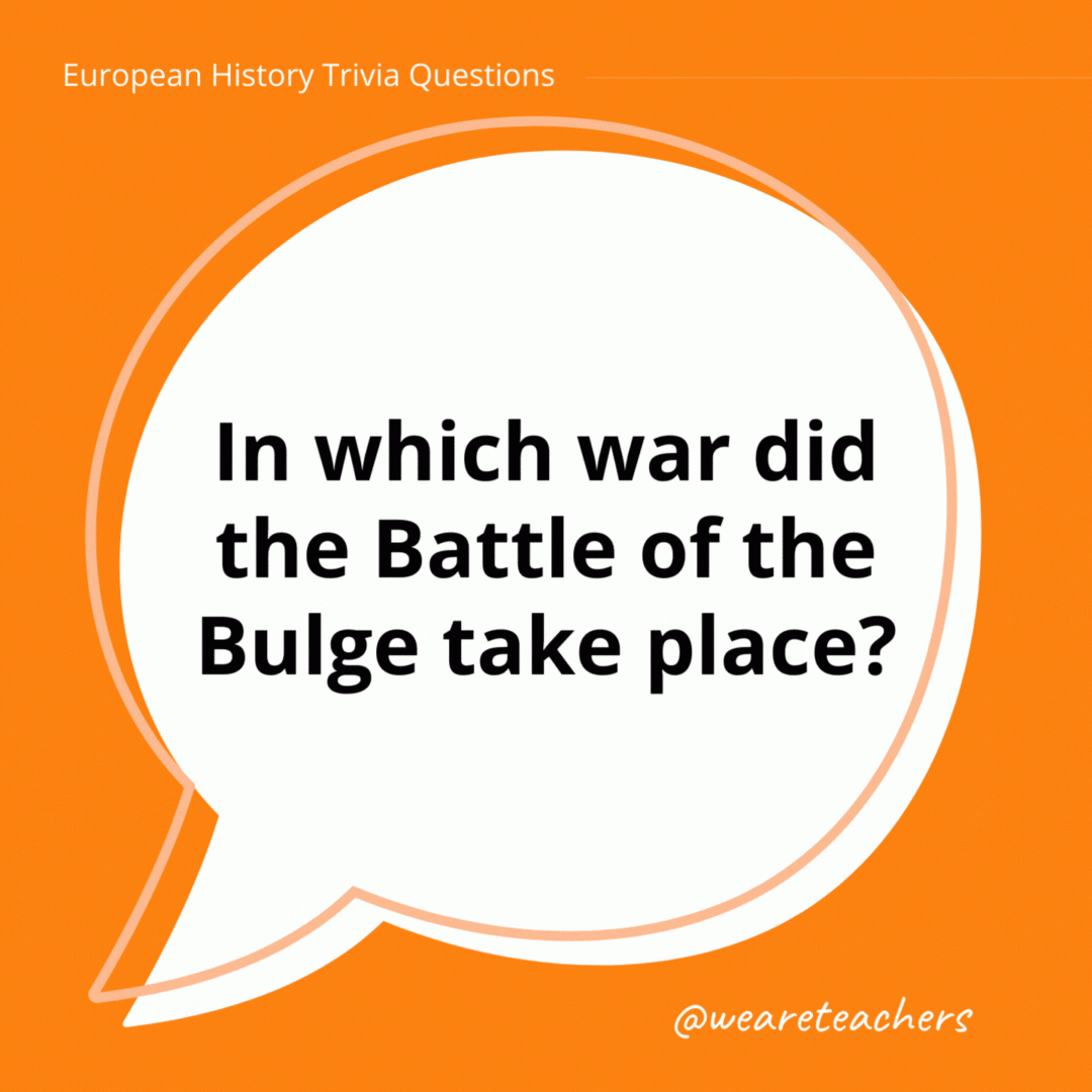 140 Fascinating History Trivia Questions and Answers 