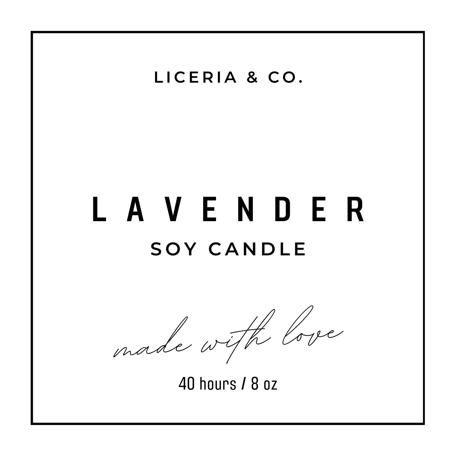 Diy Free Printable Transparent Candle Labels