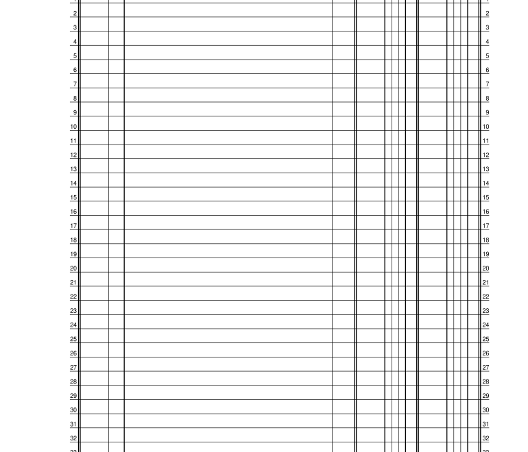 General Journal Template Fill Online Printable Fillable Blank PdfFiller