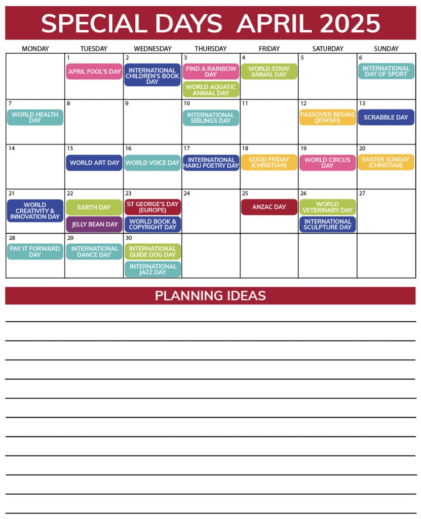 Printable Holidays Celebrations Around The World Calendar 2025